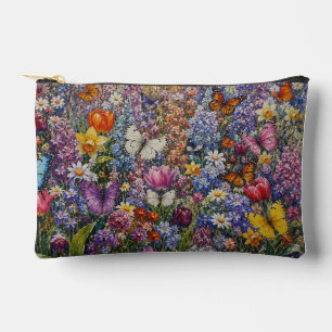 Butterflies of Paradise – A Colourful Wildflower Accessory Pouch