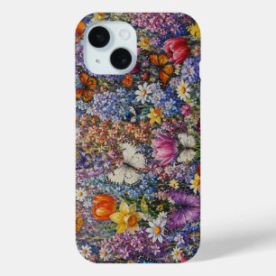 Butterflies of Paradise – A Colourful Wildflower iPhone 15 Case