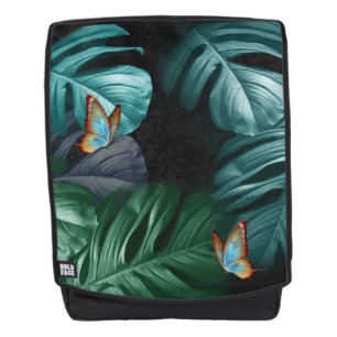 Butterflies of Paradise Tropical Turquoise Splash Backpack
