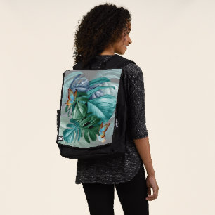 Butterflies of Paradise Tropical Turquoise Splash Backpack