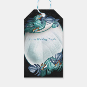 Butterflies of Paradise/Tropical Turquoise Splash Gift Tags