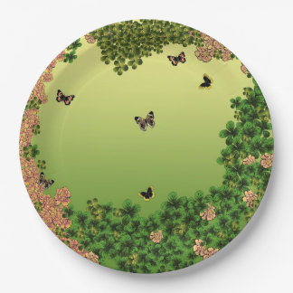 Butterflies of the Morning Paper Plate