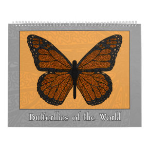 Butterflies of the World Calendar