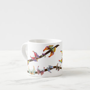 Butterflies on a Branch Espresso Cup
