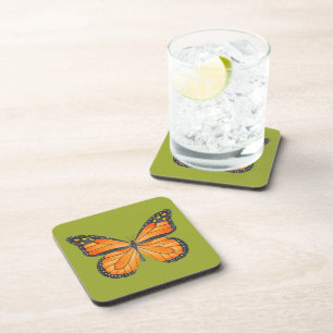 Butterflies on a Coaster Set (A)