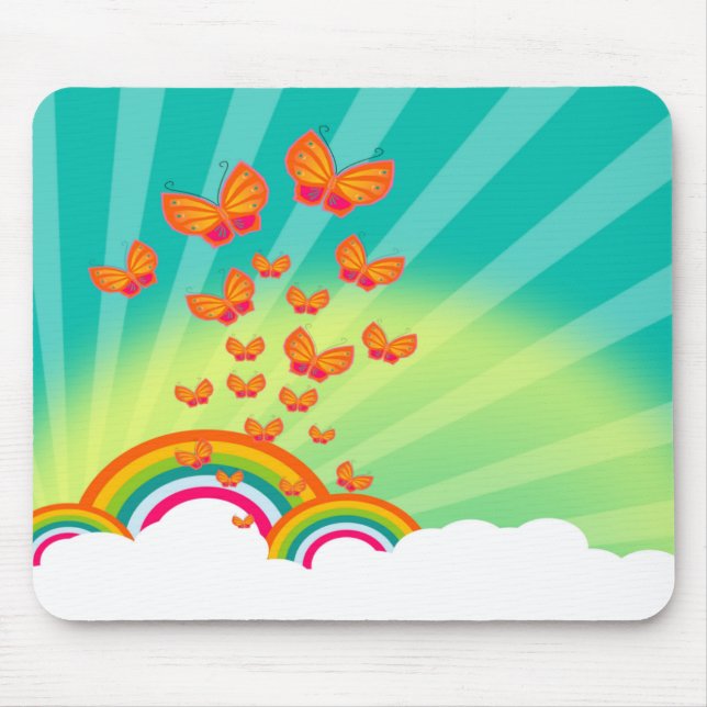 Butterflies Over The Rainbows Mousepad TBA 3/10/09 (Front)