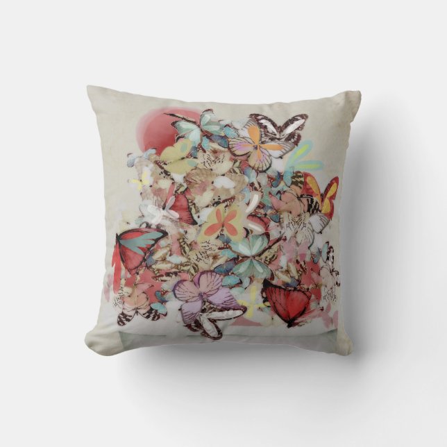 Butterflies Pillow (Front)
