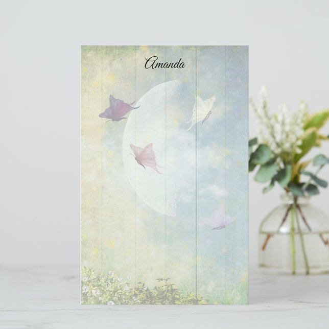Butterflies Planet Stationery (Creator Uploaded)
