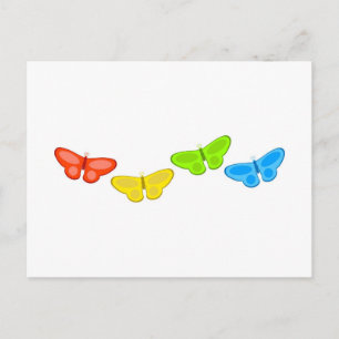Butterflies Postcard