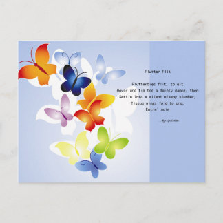 Butterflies Postcard