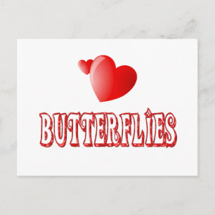 Butterflies Postcard