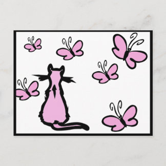 Butterflies Postcard