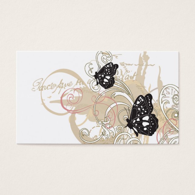 Butterflies Profile Card (Front)