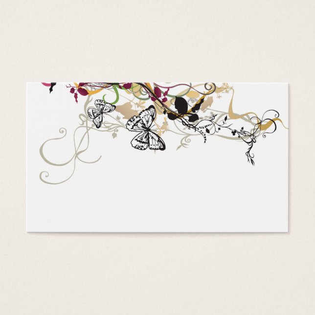 Butterflies Profile Card (Front)