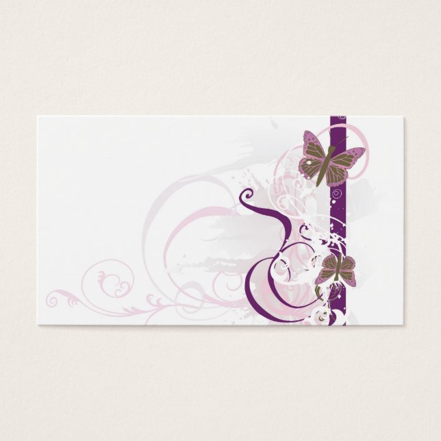 Butterflies Profile Card (Front)