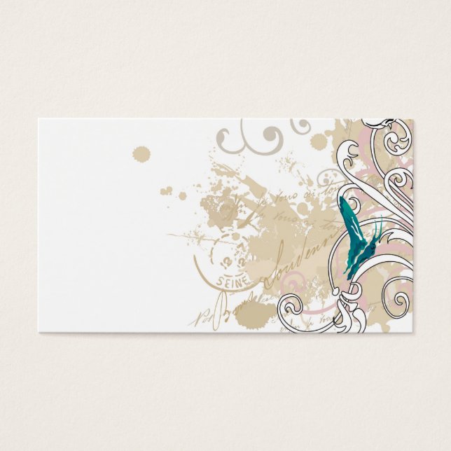 Butterflies Profile Card (Front)