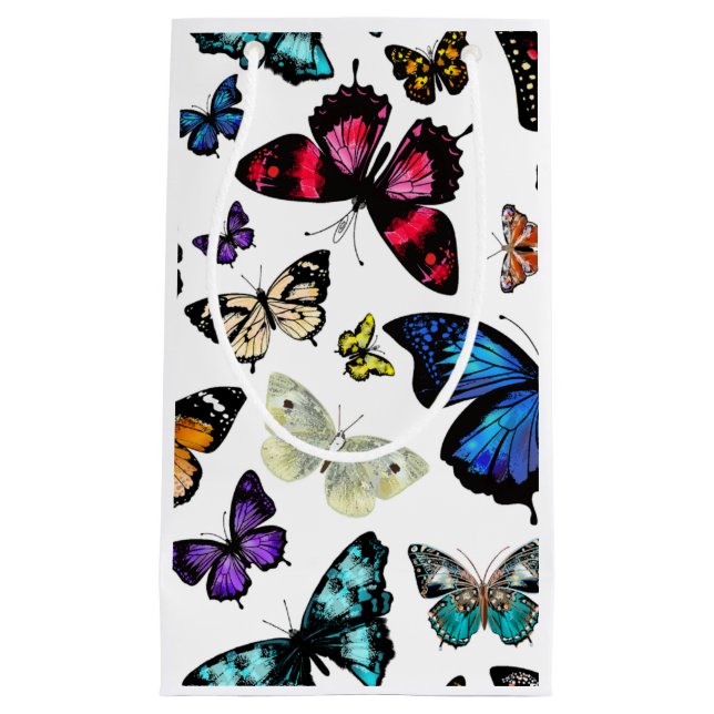 Butterflies Small Gift Bag (Front)