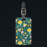 Butterflies Snails and Mushrooms Cute CUSTOMIZED Luggage Tag<br><div class="desc">Get ready for your vacation with this cheerful luggage tag - you can add your contact details to the other side or select a single sided design. Hand drawn design by me for you! Change the colour or font of the lettering as you like. Check my shop for more patterns...</div>