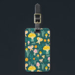 Butterflies Snails and Mushrooms Cute CUSTOMIZED Luggage Tag<br><div class="desc">Get ready for your vacation with this cheerful luggage tag - you can add your contact details to the other side or select a single sided design. Hand drawn design by me for you! Change the colour or font of the lettering as you like. Check my shop for more patterns...</div>