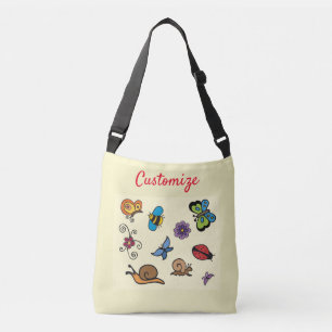 Butterflies Snails Insects Thunder_Cove Crossbody Bag