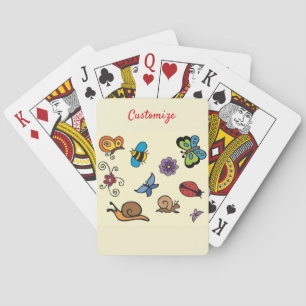 Butterflies Snails Insects Thunder_Cove Playing Cards