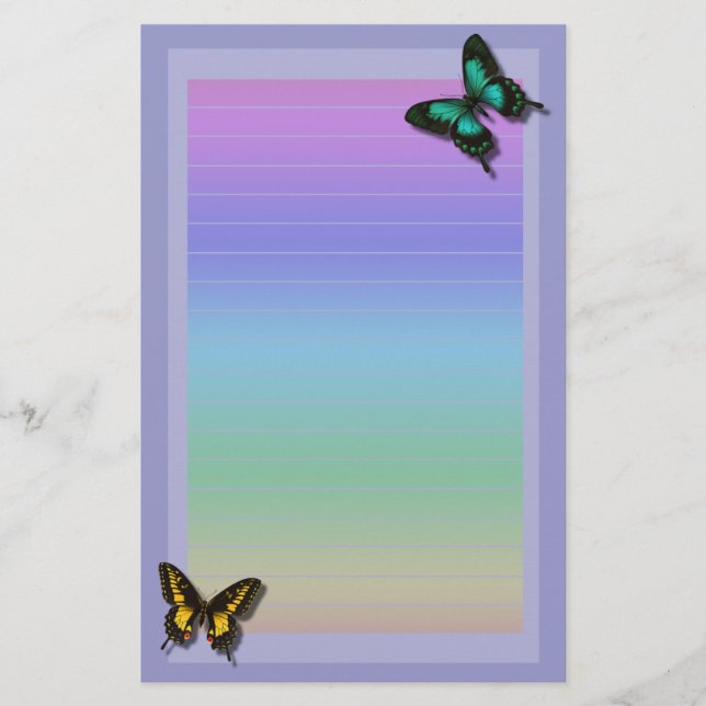 Butterflies Stationery (Front)