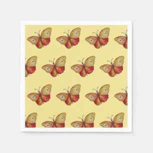 Butterflies Stylish Summer Napkins