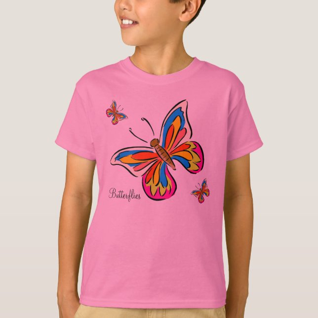 Butterflies T-Shirt (Front)