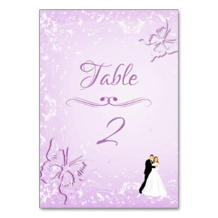 Butterflies Table Number