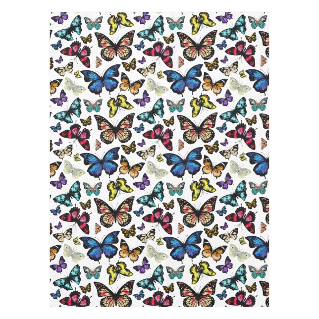 Butterflies Tablecloth (Front)