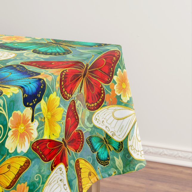 Butterflies Tablecloth (In Situ)