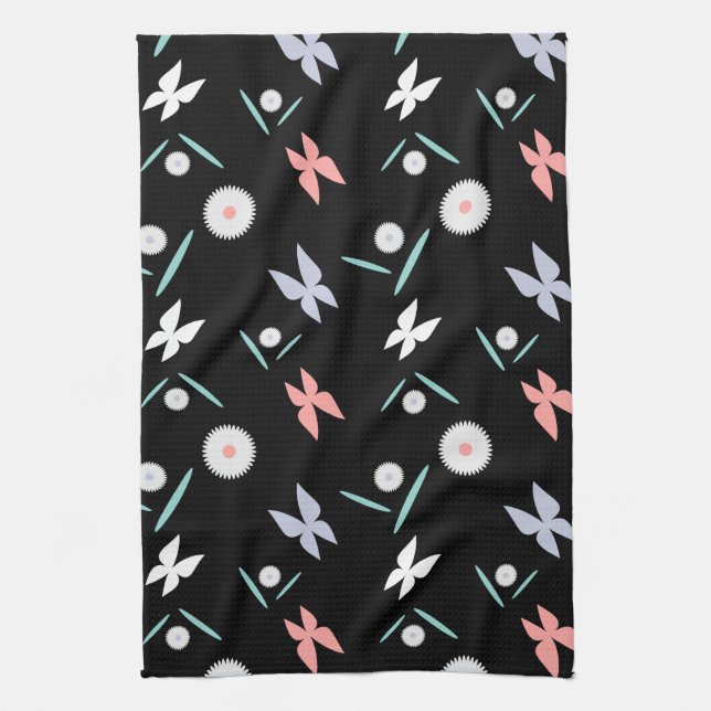 Butterflies Tea Towel (Vertical)