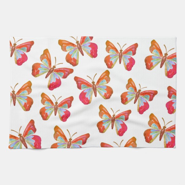 Butterflies Tea Towel (Horizontal)
