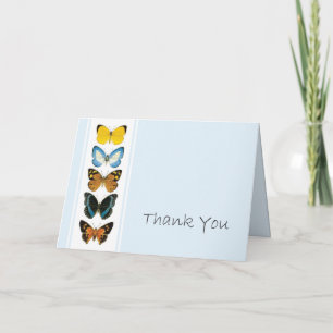 Butterflies Thank You Card
