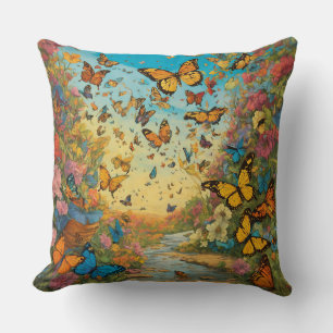 Butterflies themed  cushion