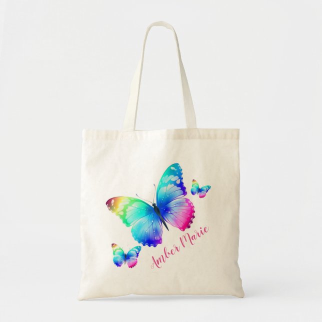 Butterflies Tote Bag (Front)