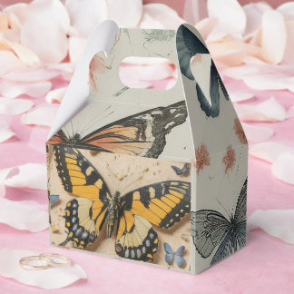 Butterflies transformation Favour Box