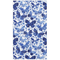 Butterflies Watercolor Blue