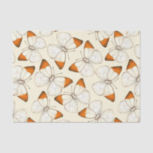Butterflies watercolor pattern tissue paper