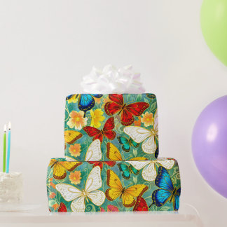 Butterflies Wrapping Paper