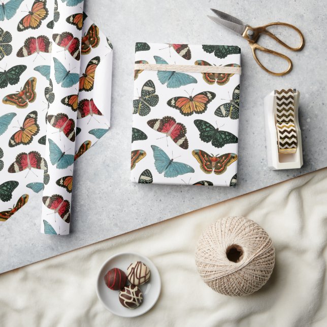 Butterflies Wrapping Paper (Crafts)
