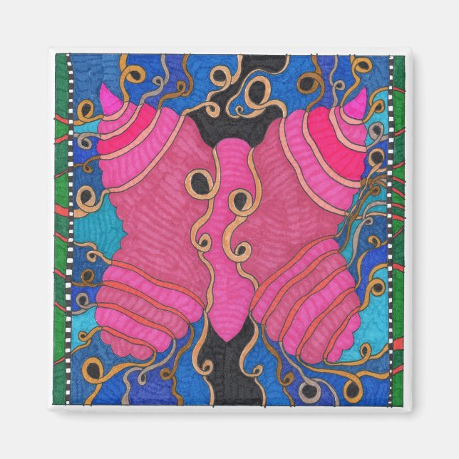 Butterfly1 Magnet (Front)