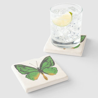 Butterfly8 Stone Coaster