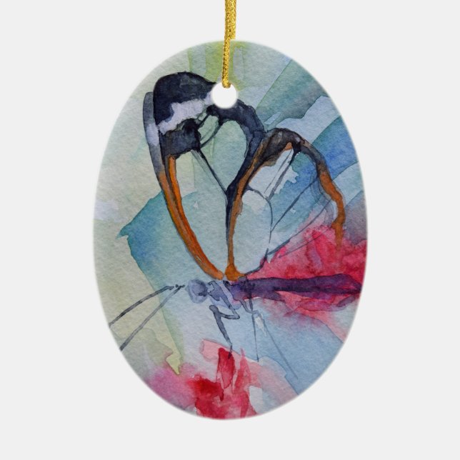 Butterfly 10 ornament (Front)
