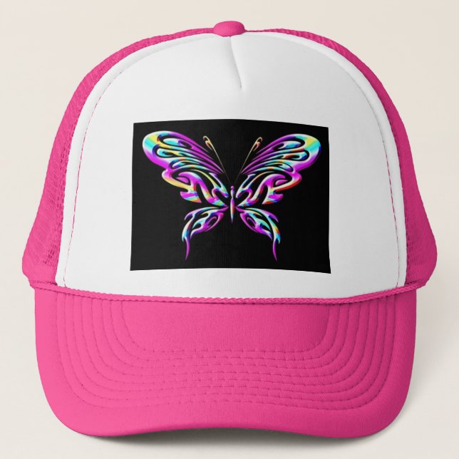 butterfly 12chat trucker hat (Front)