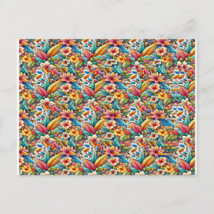 Butterfly 1 Stereogram Magic Eye - No Envelope Postcard