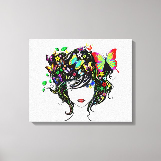 Butterfly 1A Wrapped Canvas (Front)