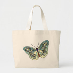 Butterfly - 23 large tote bag