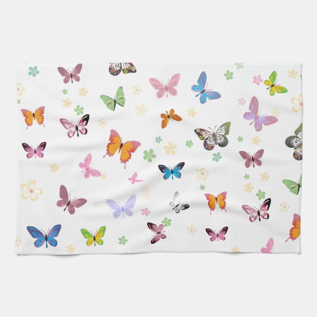 Butterfly 2 tea towel (Horizontal)