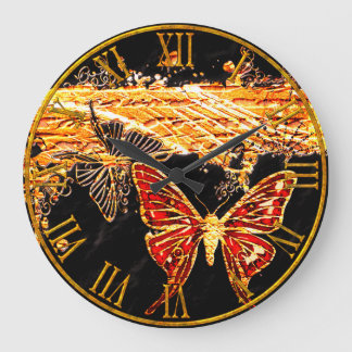 Butterfly 3 Clock & Numeral Options